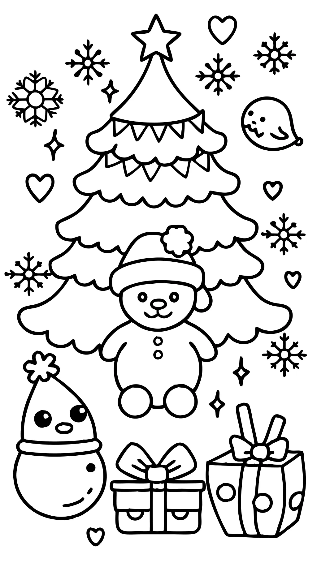 coloriages de Noël imprimables